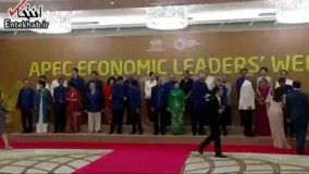 فیلم/ دست دادن پوتین و ترامپ در نشست اپک