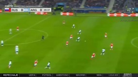 خلاصه بازی روسیه 0-1 آرژانتین