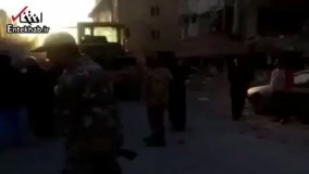 صحنه دردناک بیقراری پدری برای فرزند و برادرش که زیر آوار ...