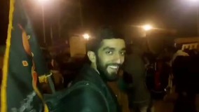 کلیپی از حضور شهید حججی در پیاده روی اربعین حسینی در کربلا