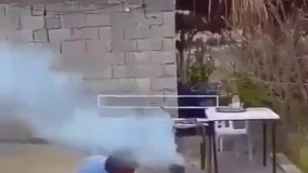 داشت چایی دم میکرد که همه چب خراب شد 