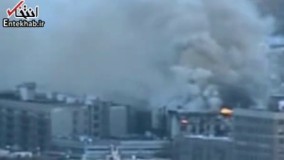 فیلم/ آتش سوزی گسترده در برج همیلتون نیویورک