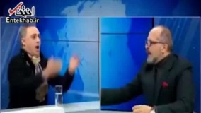 فیلم / زد و خورد در برنامه زنده یک شبکه صهیونیستی
