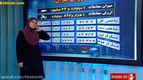 واکنش جالب مجری زن اخبار سیما روی آنتن زنده شبکه خبر به همکا