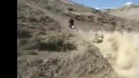 فیلم سریعترین بالا رفتن از کوه با موتور!