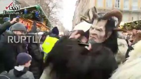  فیلم/ رژه فرشتگان و شیاطین در مونیخ