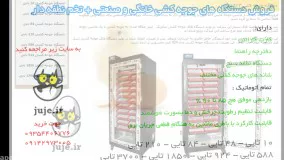 دستگاه جوجه کشی 924 عددی بهترین گزینه برای جوجه‌کشی حرفه‌ای