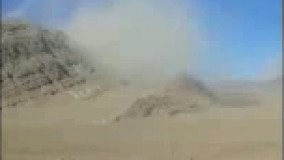 فیلم/ کوههای هجدک کرمان لحظه زلزله ۶.۲ ریشتری