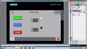 فیلم آموزشی HMI زیمنس با نرم افزار TIA Portal