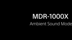 MDR-1000X   Ambient Sound Mode - Persian  