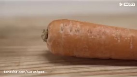 لذت آشپزی  هویج پلو با قارچ  