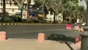 صدای آژیر خودروهای امدادی در ریاض پس از شلیک موشک یمنی