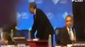 صحبت های اوباما و پوتین با صدا گذاری فارسی  