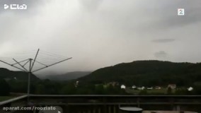 مردی که در یک قدمی مرگ در اثر صاعقه بود  