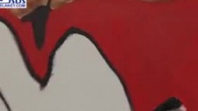 نقاشی سه بعدی؛ دخترک و دلفین