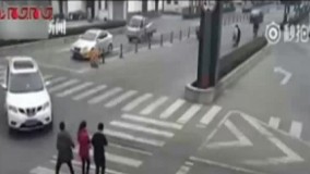 رانندگی یک زن بدون گواهینامه حادثه آفرید