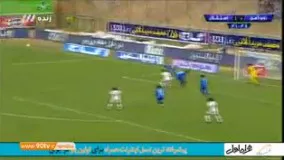 خلاصه بازی: ذوب آهن 0-2 استقلال