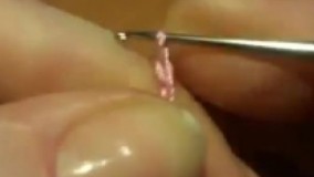 آموزش بافت موتیف گل - قلاب بافی ایرلندی