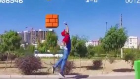 کلیپ خنده دار شبیه سازی بازی نوستالژیک سوپر ماریو