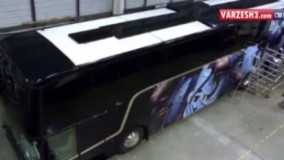 طراحی جالب اتوبوس تیم منچسترسیتی