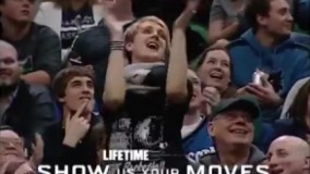 یک حرکت خنده دار در بسکتبال