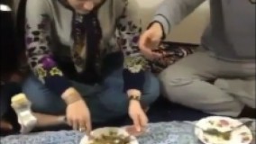 بهترین چالش مانکن ایرانی.نمکدون چطور روی هوا مونده ؟!