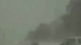 غیب شدن مرموز ماشین در جاده برفی !!!