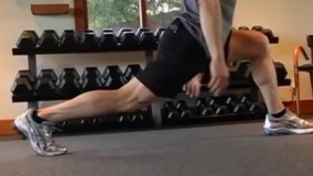 هفدهمین حرکت برا تقویت عضلات ران و ساق پاها