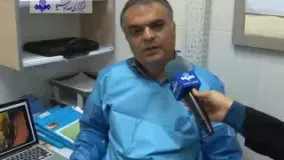 خارج کردن توده مو از معده یک دختر در بندرعباس!!!!