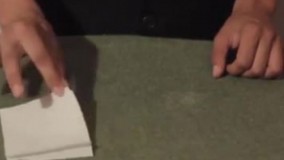  آموزش غیب و ظاهر کردن سکه زیر دستمال کاغذی