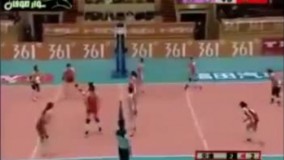  صحنه فوق العاده عجیب و حیرت انگیز در والیبال زنان!