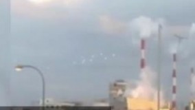  موجودات فضایی بشقاب پرنده های ناشناخته وحشتناک در آسمان