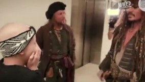  جانی دپ وسوپرایز کودکان سرطانی بیمارستانی در استرالیا