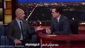  ماز جبرانی ویاد دادن تبریک عیدبه فارسی به مجری شبکه CBS