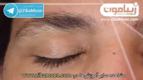 آموزش برداشتن ابرو حرفه ای