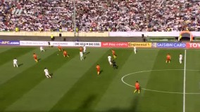 گل اول بازی ایران - چین، مهدی طارمی  