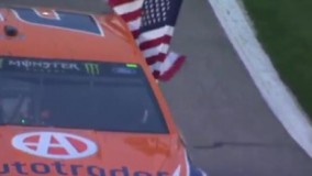 Keselowski's patriotic burnout