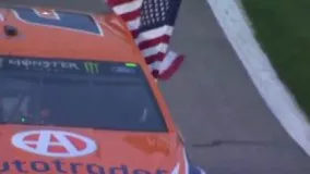 Keselowski's patriotic burnout