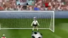 بازی فوتبال احمدزی و عبدالله (طنز)