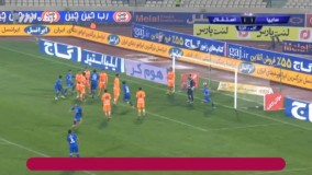 گل سوم بازی استقلال - سایپا