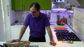 اموزش پاک کردن ماهی قزل الا