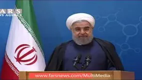  روحانی: اگر کسی صدای رعد و برق برجام را نشنیده شاید خواب بوده است