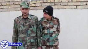 سر بازی خنده دار