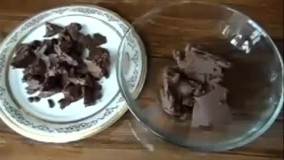 ذوب کردن شکلات برای کارهای تزیینی