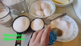 طرز تهیه ی  کیک وانیلی