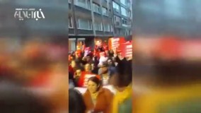 تظاهرات گسترده معترضان نتیجه همه‌پرسی ترکیه