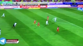 گل چهارم پرسپوليس به پديده توسط فرشاد احمد زاده