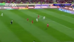 چهارمین و آخرین گل پرسپولیس به پدیده | شادی احمدزاده روی کول کامیابی‌نیا