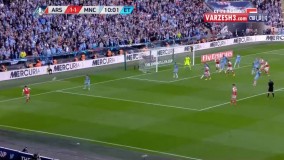 گل الکسیس سانچز؛ آرسنال - منچسترسیتی