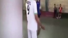 شوت عادل فردوسی‌پور داخل سبد بسکتبال!